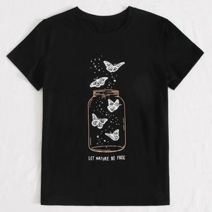 Women’s short sleeve graphic print t shirt